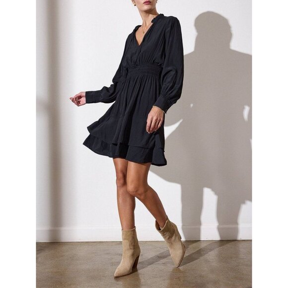 Brochu Walker The Olivia Smocked Dress Size S - Picture 1 of 9